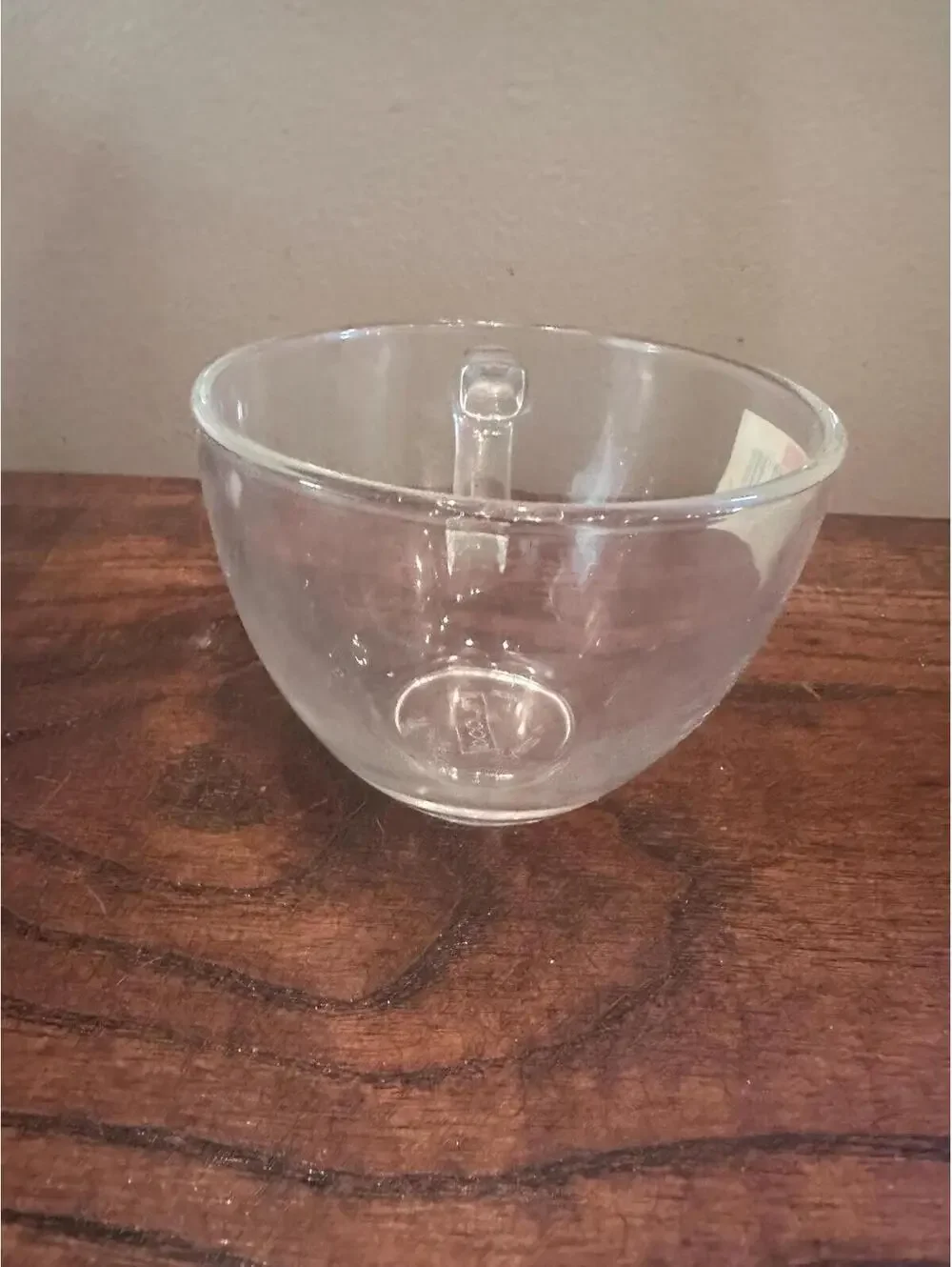 Vintage Bodum France Glass Coffee Cup Set of 6 Tapered NOS #5715-10B
